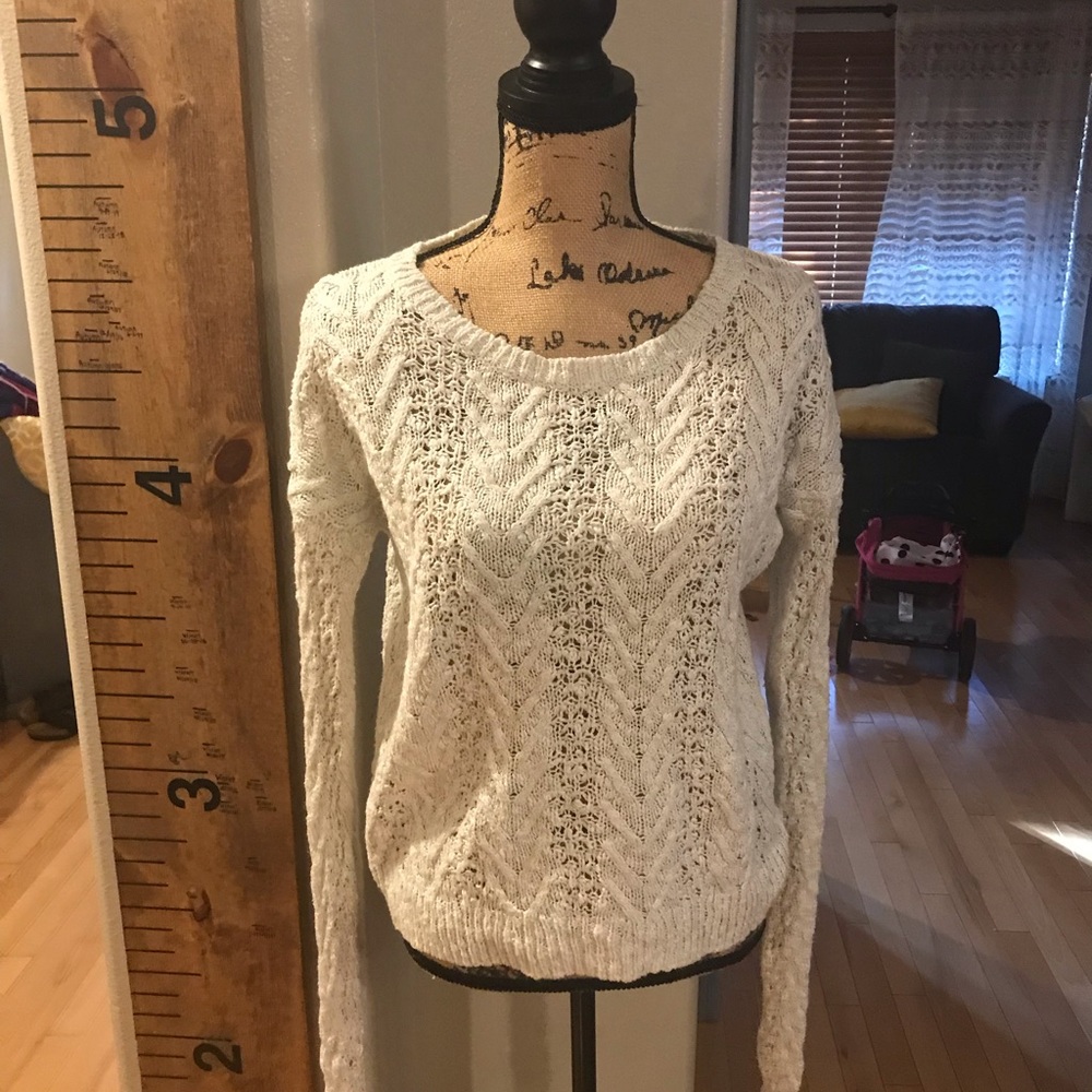 Knit holiday sweater